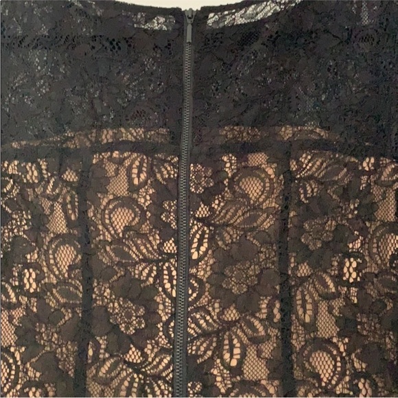 ARMANI EXCHANGE Lace Overlay Cocktail Dress - Picture 6 of 7